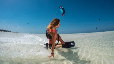 Kite Surfing Holidays in Zanzibar