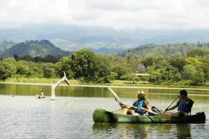 Canoeing Day Trips on Lake Duluti
