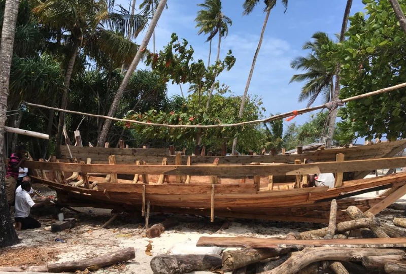 Local Village and Boat Building Experience